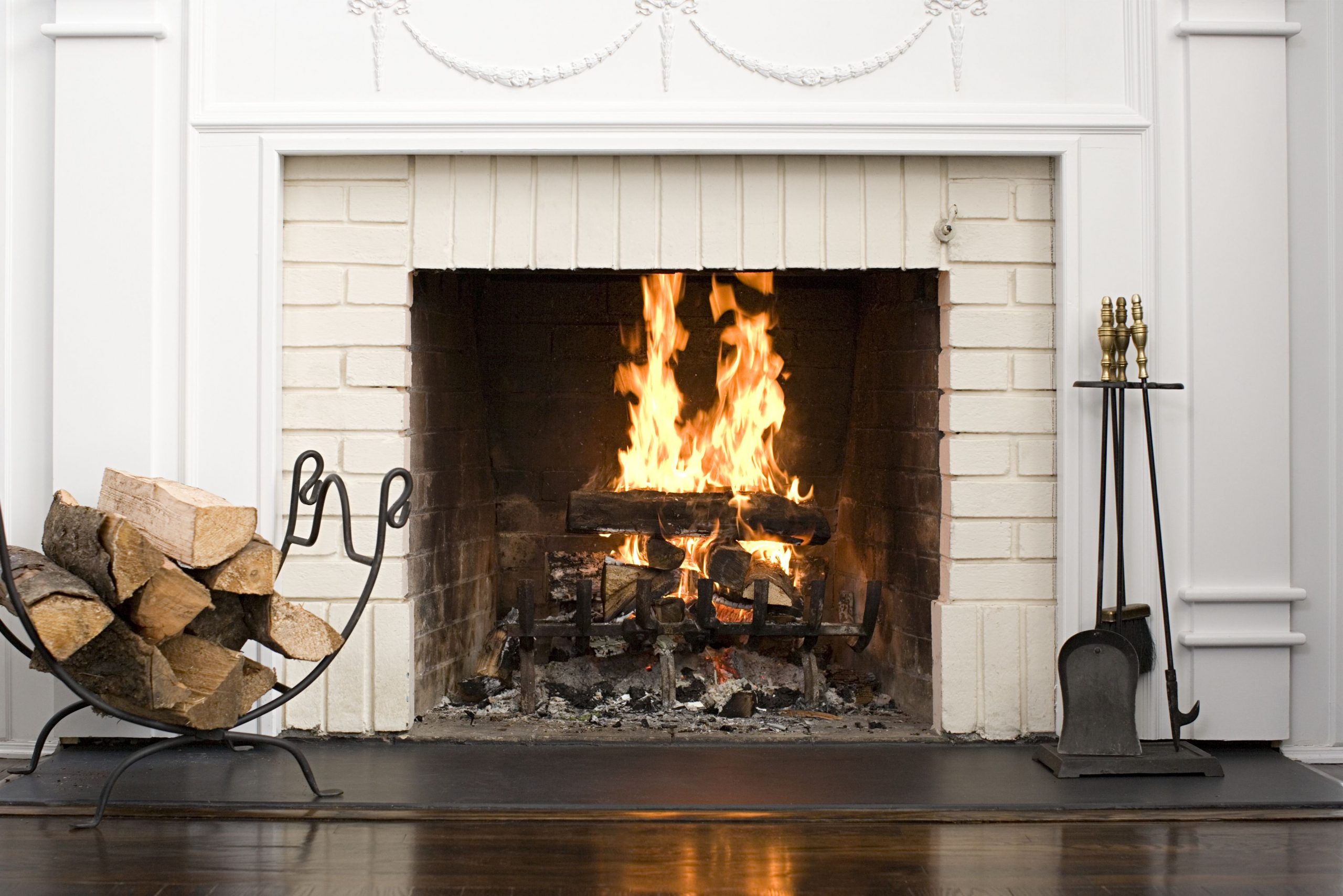 Learn How to Start a Fire in a Fireplace